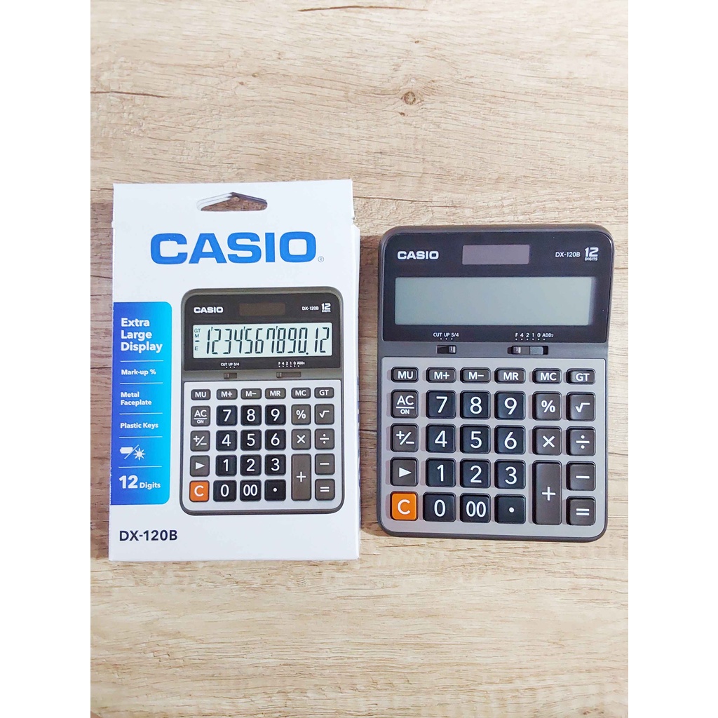 

CALCULATOR CASIO DX-120B / CASIO DX-120B / KALKULATOR CASIO