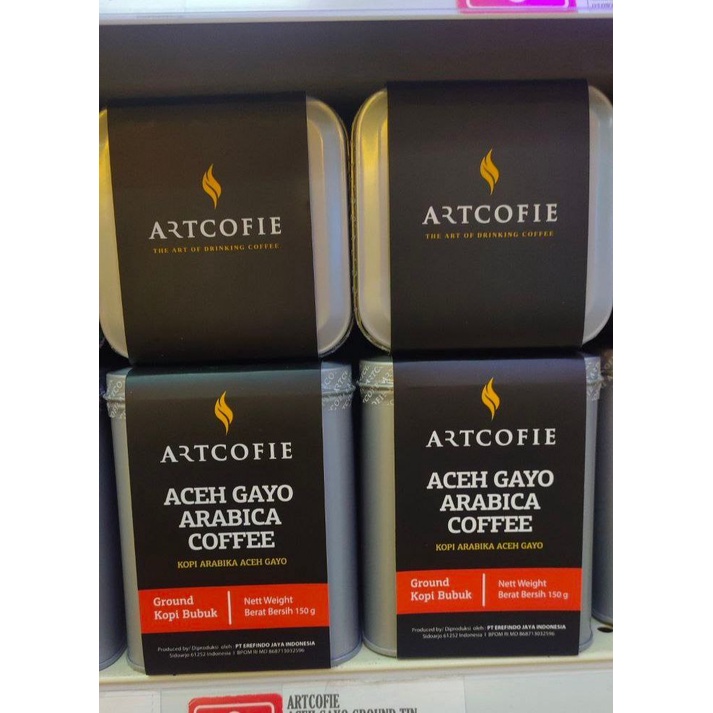 Artcofie Aceh Gayo Arabica Ground Tin 150 gram