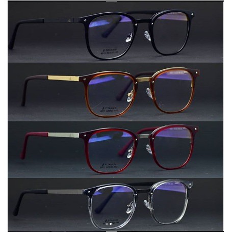 frame kacamata minus baca (frame+lensa) 6011 kacamata pria wanita antiradiasi