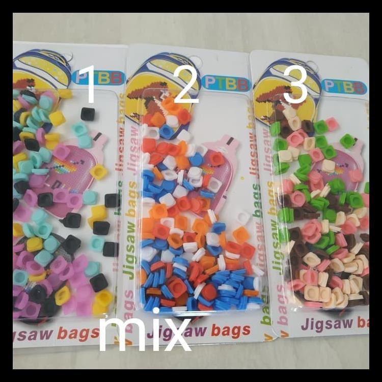 

PIXEL BITS REFILL UNTUK TAS LEGO / TEMPAT PENSIL LEGO ADA 12WARNA KODE 266