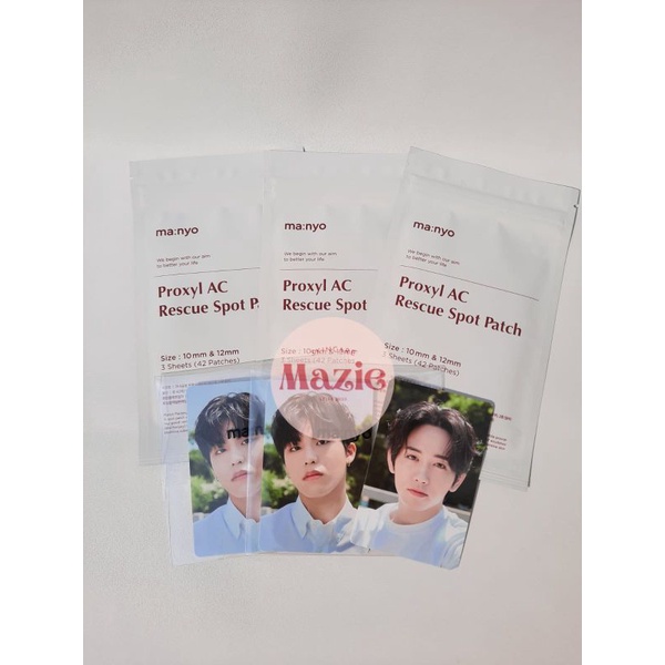 PC benefit manyo jeongwoo mashiho postcard treasure haruto yedam junkyu jihoon