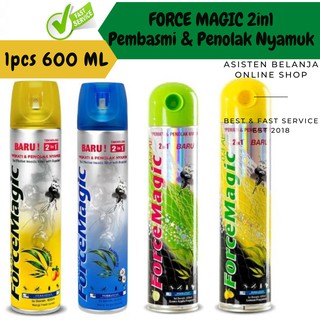 FORCE MAGIC 600 ml Spray Pembasmi Serangga Semprotan FORCE MAGIC 600 ml Spray Pembasmi Serangga Semprotan