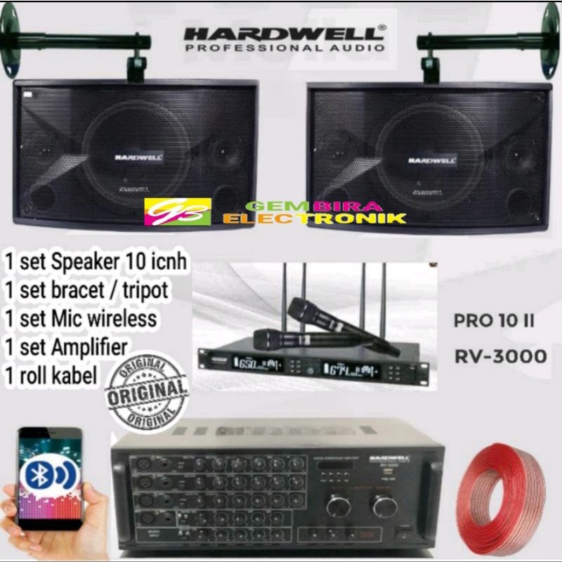 Paket Karaoke Sound system Hardwell Original