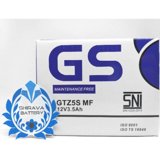 Aki Motor Honda Verza 150 GSY GTZ 5S MF Accu Semi Kering Aki Motor Honda Verza 150 GSY GTZ 5S MF Accu Semi Kering