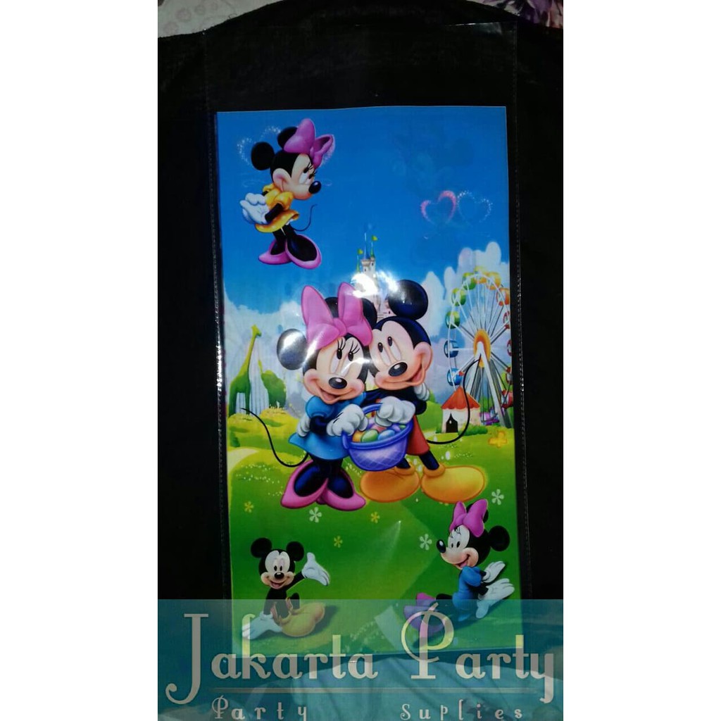 Plastik Snack Mickey Minnie / Plastik Bingkisan Mickey Minnie