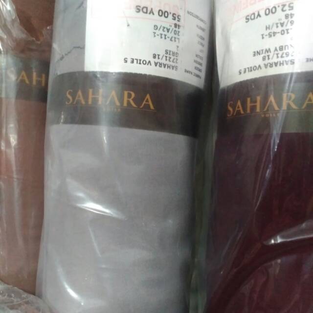 Bahan voal sahara square