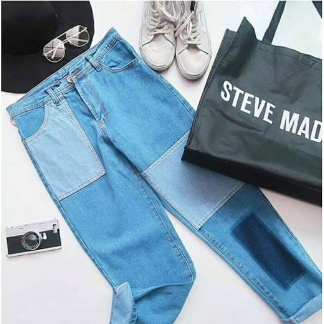 BOYFRIEND JEANS WANITA BOYFRIEND JEANS 13004