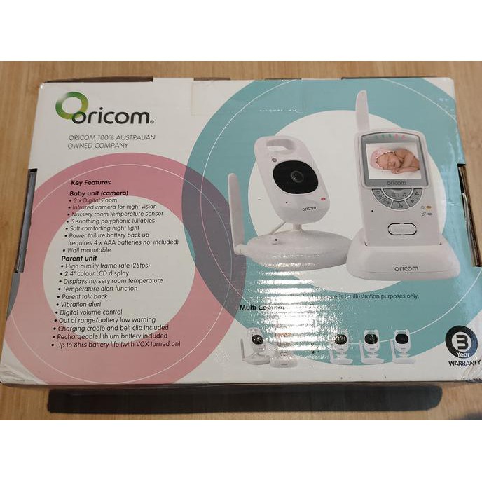 Oricom baby best sale monitor sc703