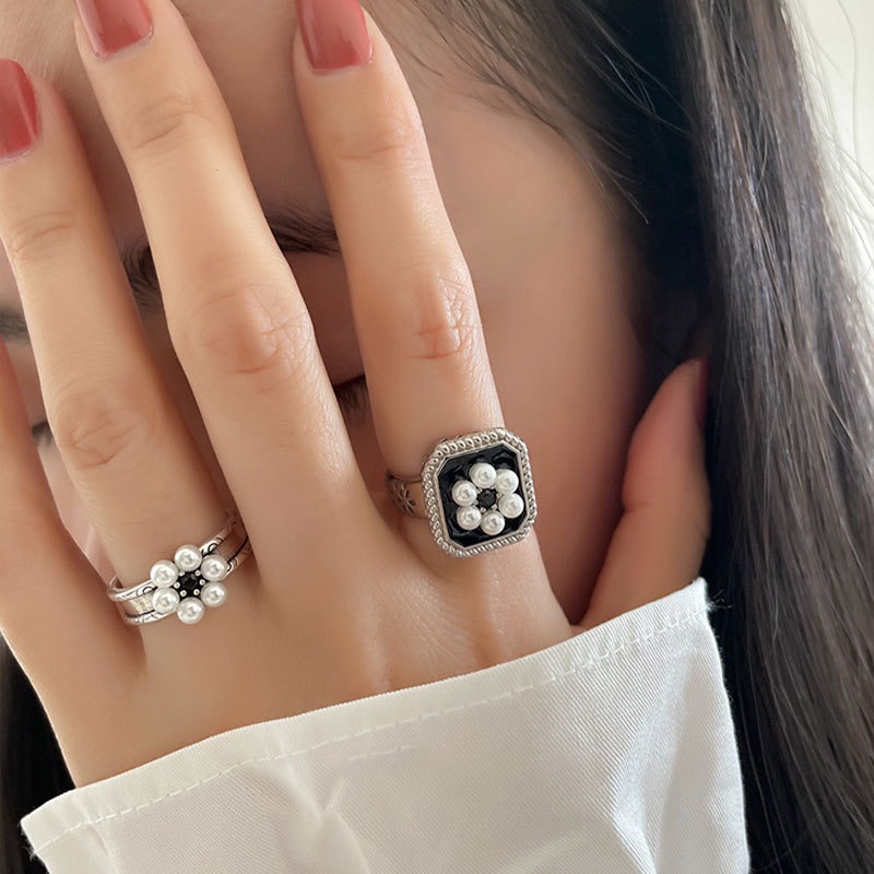 Cincin Mutiara Gaya Korea Untuk Aksesoris