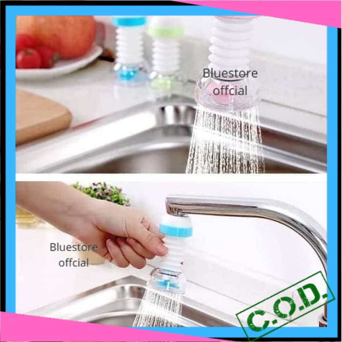 Sambungan Kran Air Fleksibel Cuci Piring Alat Dapur Peralatan Masak Perlengkapan Rumah Tangga Akseso