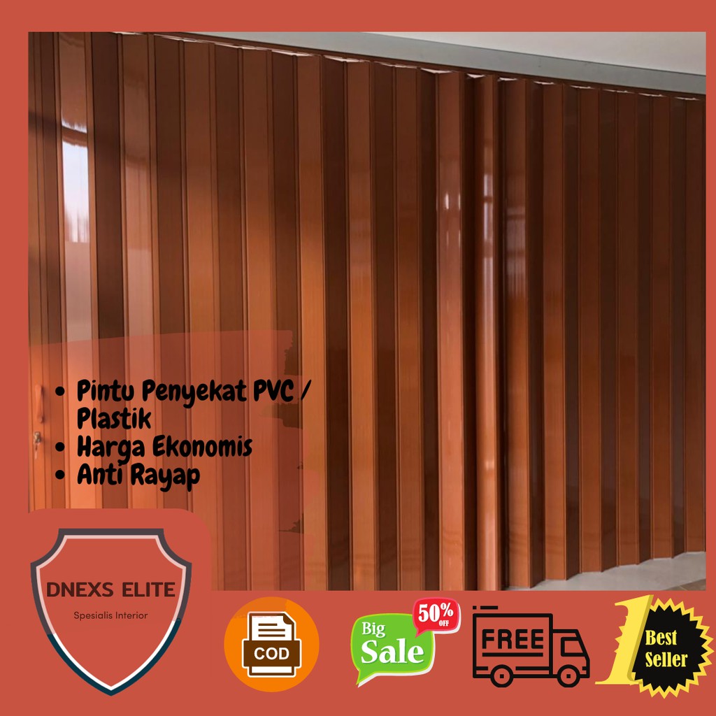 PROMO SPESIAL Pintu Pvc Folding gate / penyekat   Pintu Lipat PVC - Folding gate