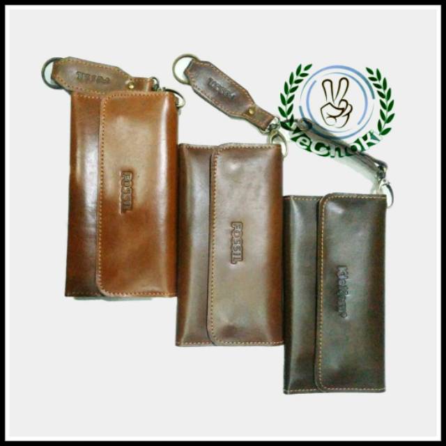 Dompet Pria Wanita Panjang Kulit Sapi Asli - Kickers AAE570