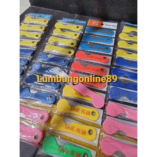 

Cutter Lipat - Pisau Lipat Mini Serbaguna - Warna Random - Pemotong - Gojek - Grab - Termurah