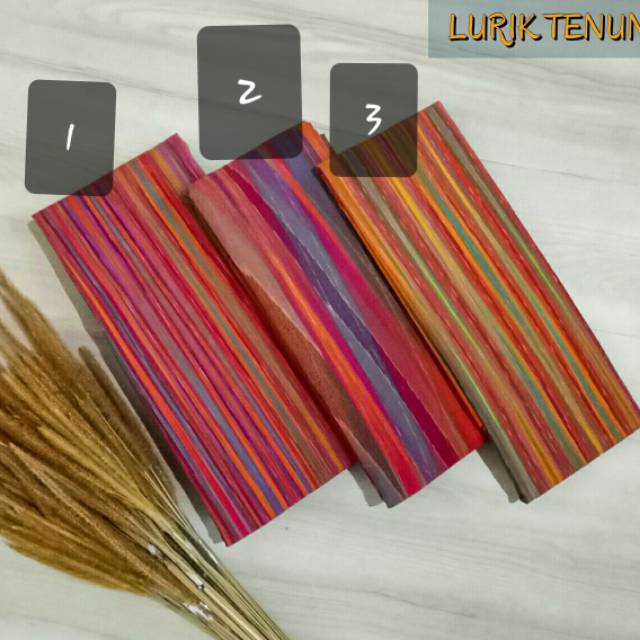 Kain tenun lurik asli