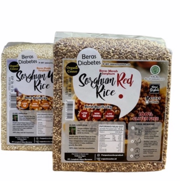 Organic Center Sorghum Rice / Beras Diabetes 1kg