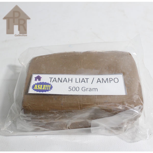 Ampo - Tanah liat  penghilang rasa pahit daun pepaya 500gram.