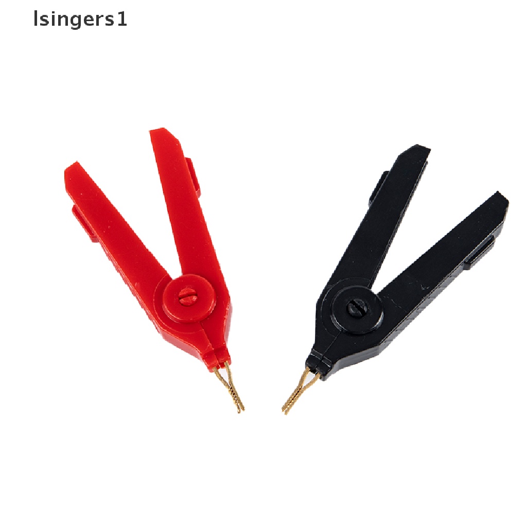 (lsingers1) 2pcs / set Klip Duckbill Bahan Tembaga Lapis LCR