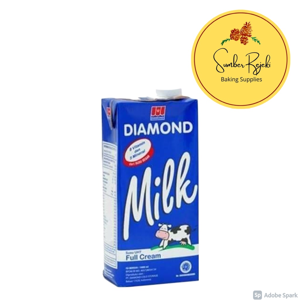 

Diamond Milk Full Cream UHT 1 Liter