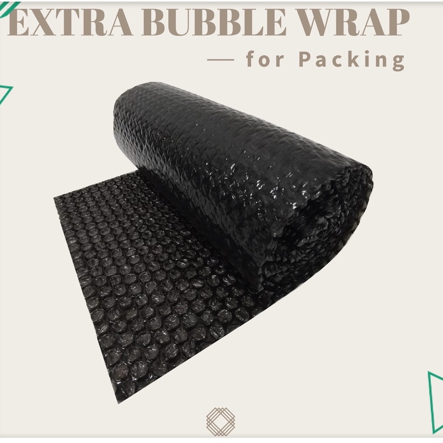 

Extra buble wrap untuk keamanan extra