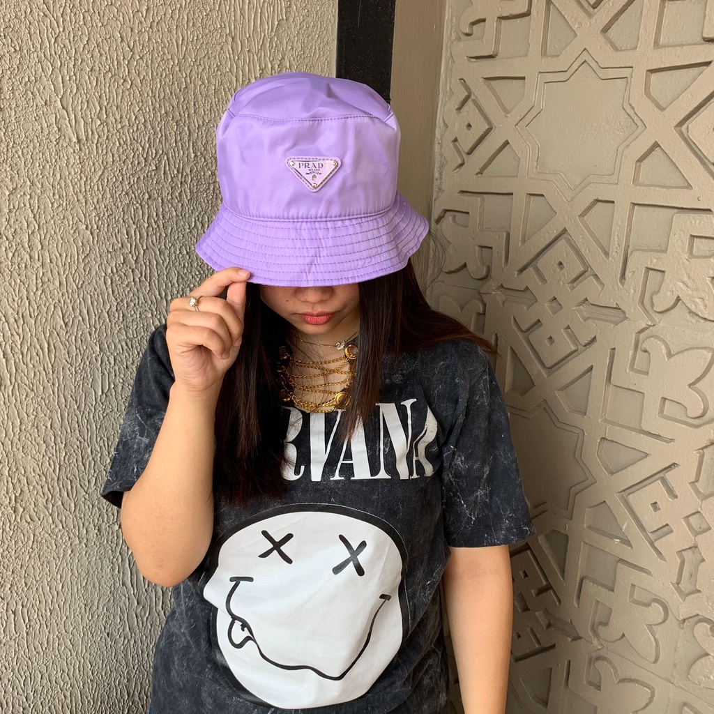 LUXY LX4025 TOPI BRANDED WANITA BUCKET HAT UNISEX KUALITAS PLATINUM 1:1 IMPORT QUALITY