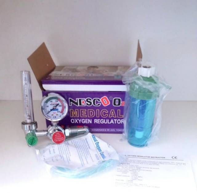 Regulator Oksigen Original Nesco / Medical Oxygen Regulator