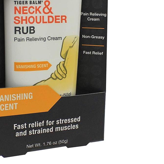 ☋ TIGER BALM NECK & SHOULDER RUB//Gel TigerBalm ➵