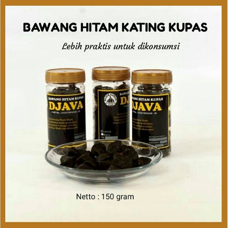 

Camilan Sehat Bawang Hitam Black Garlic Kating Kupas Untuk Diet Diabetes Kolesterol Asam Urat