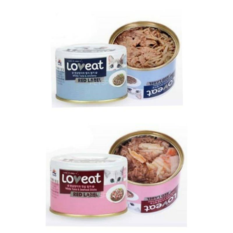 SAJO LOVEAT RedLabel 160gr Wet Cat Food Makanan Kucing