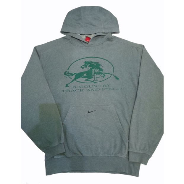 Hoodie Nike Center pocket swoosh vintage second bekas preloved