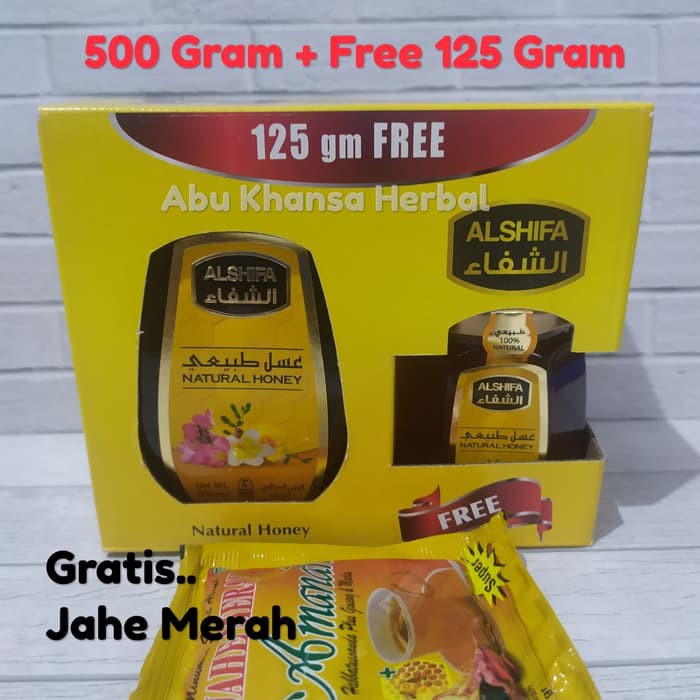 

Madu Alshifa 500 gram Free 125 Gram Free Buble Wrap - MMD2555