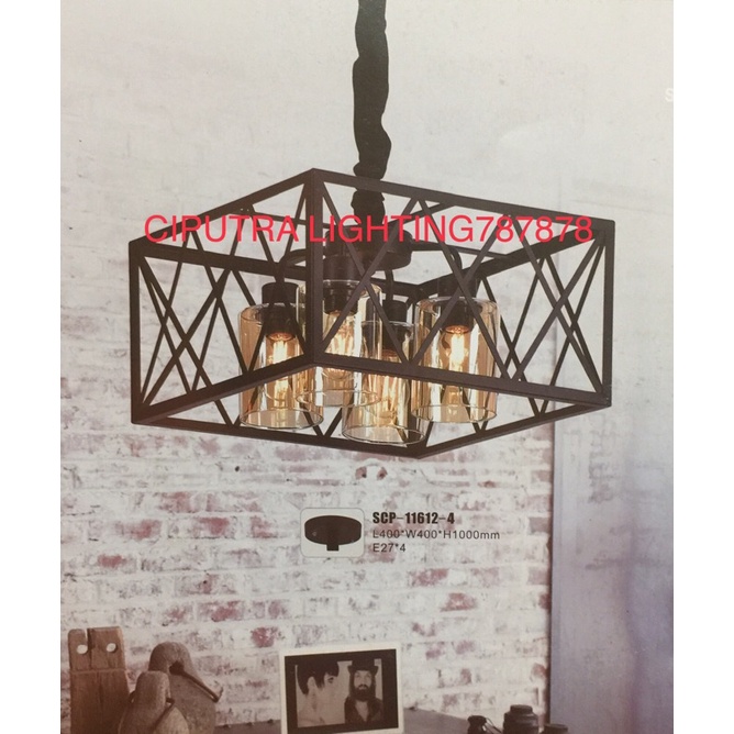 LAMPU HIAS GANTUNG MINIMALIS RUANG TAMU / RUANG MEJA MAKAN