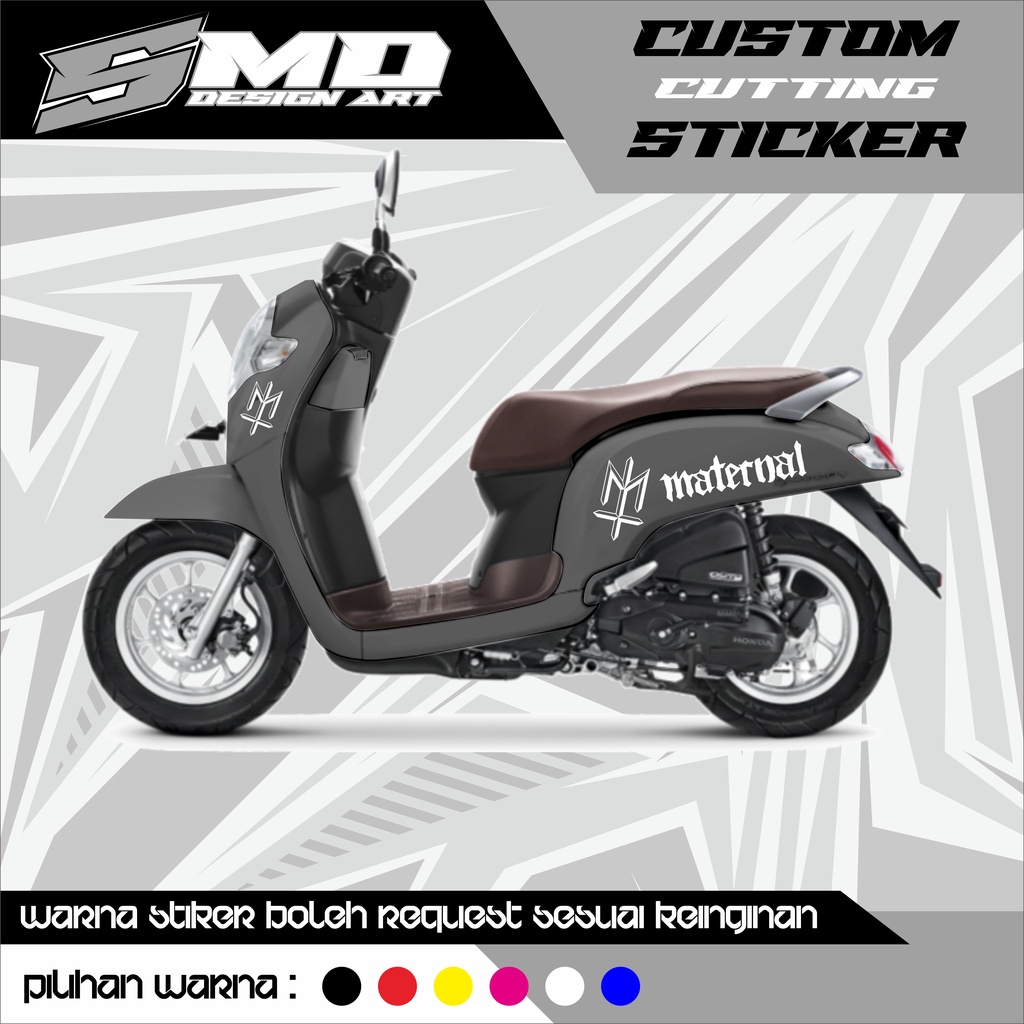 CUTTING STICKER MATERNAL SCOOPY NEW