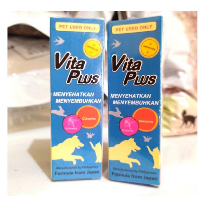 Vitaplus 30ml / Vitaplus Multivitamin Buat Kucing dan Anjing