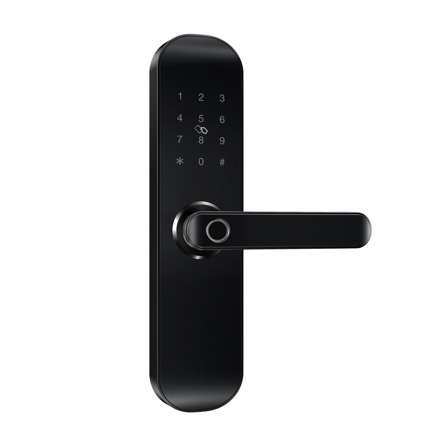 Bardi Smart Home Door Lock Handle RFID-Fingerprint Waterproof IP54 Kunci Pintu Smart