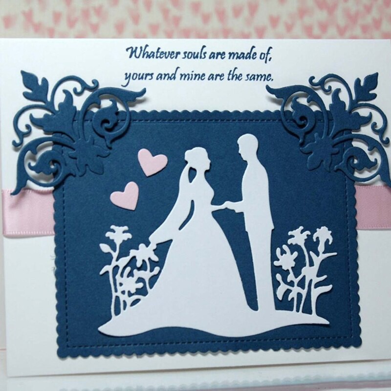 

Bentuk Pengantin #85A Papercut Paper craft Kerajinan kertas Scrapbook Hiasan Mahar DIY Kertas Jasmine Plasma Mutiara