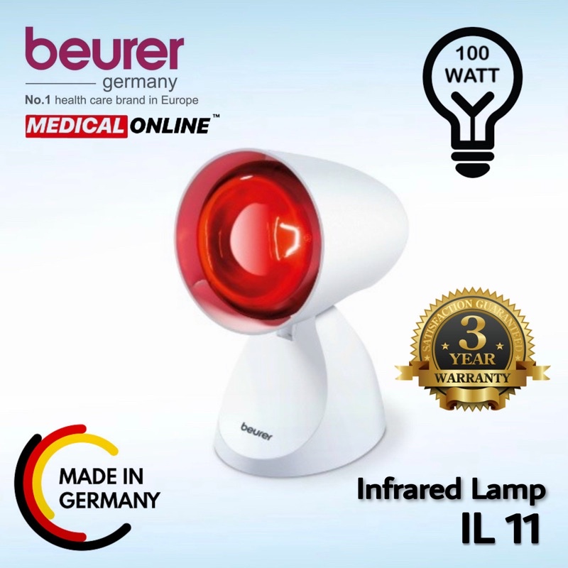 LAMPU TERAPI INFRARED IL-11 / IL11 BEURER GERMANY INFRARED LAMP MEDICAL ONLINE