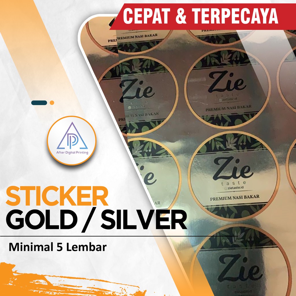 

STIKER LABEL GOLD KEMASAN MAKANAN MINUMAN A3+ CUTTING