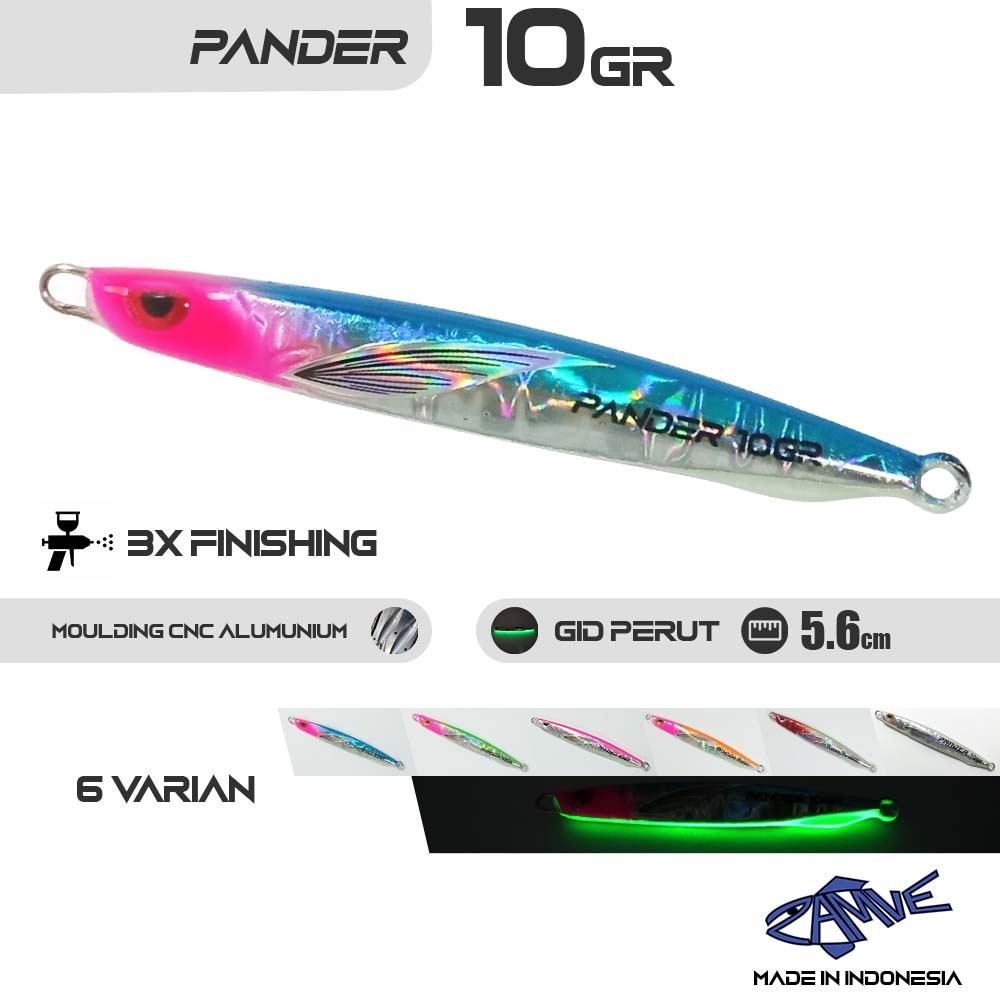 Metal Jig Zamve Pander 10Gr Metal Jig 10Gr Metal Jig 10Gram