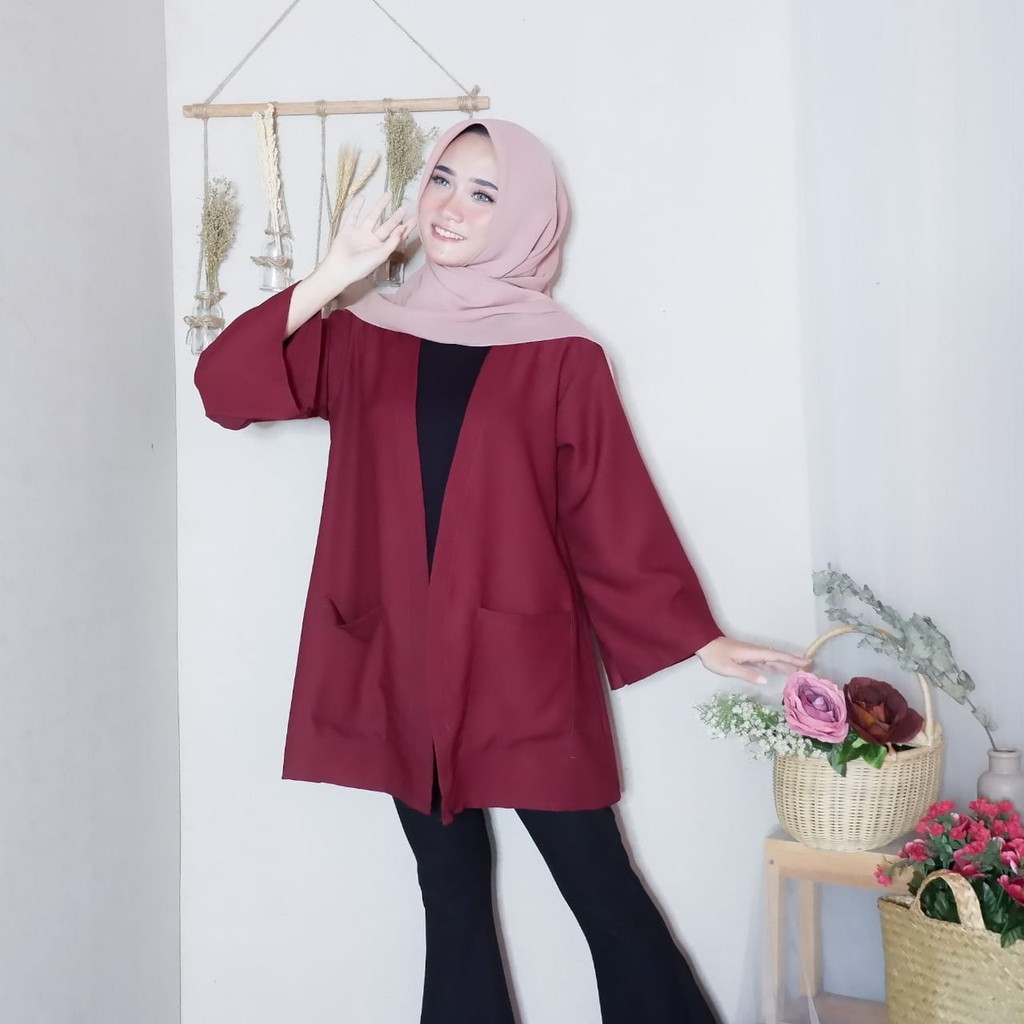 DISKON -  CALA OUTER - FLOTTILICIOUS / OUTER  MURAH / CARDIGAN MURAH / OUTER PANJANG / GROSIR BAJU ONLINE