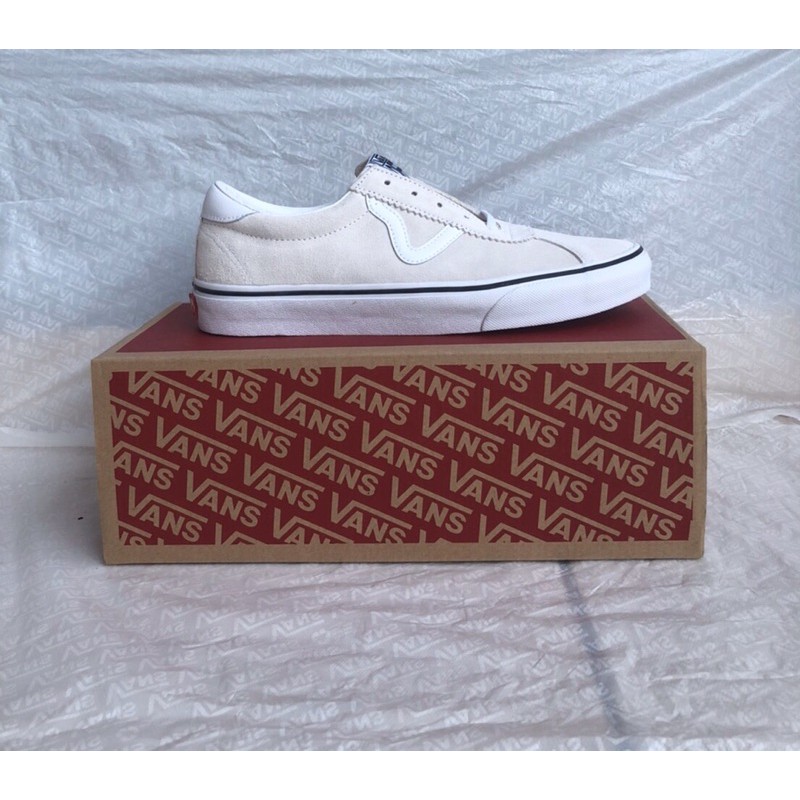 Vans Sport (suede) White 100% (AUTHENTIC)