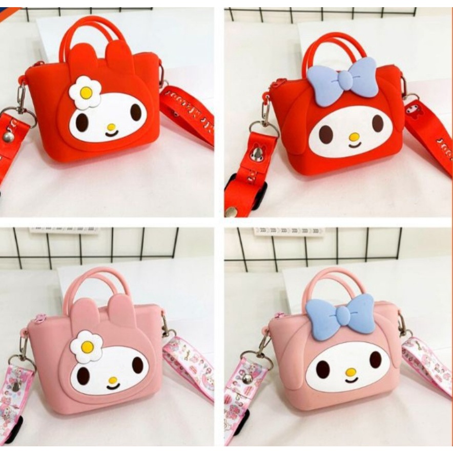 Tas Rubber Jelly Anak - Tas Selempang Anak