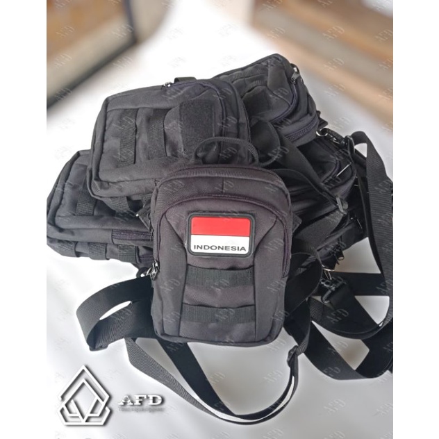 AFD sling bag - tas selempang tactical camuflage pria travel pouch