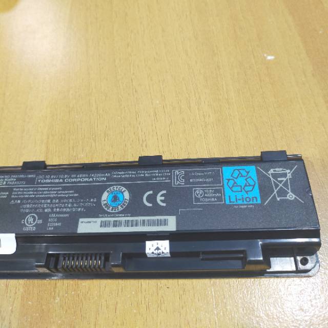 Baterai Laptop TOSHIBA Satellite C40 C40-A C40D C40D-A C40t C40t-A PA5109 Original