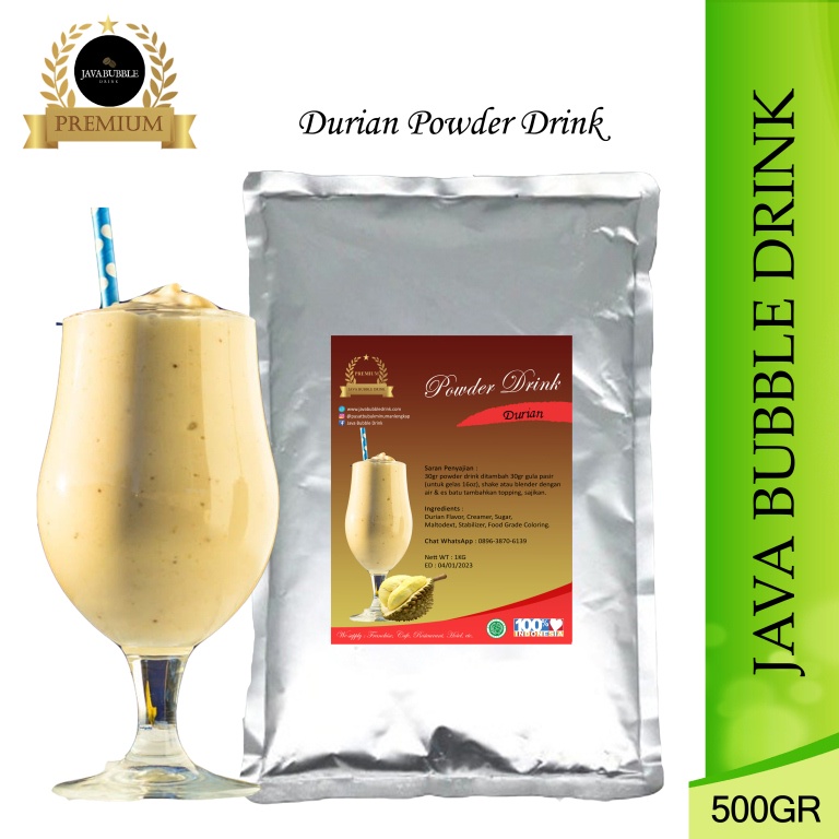 

Bubuk Minuman Durian 500Gr