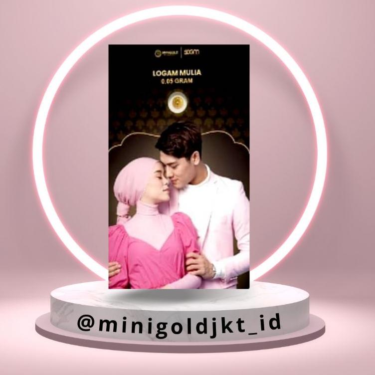 Stok Terbaru MiniGold X Leslar Series Gramasi 0.05 Gram / Logam Mulia Lesti Kejora & Rizky Billar (S