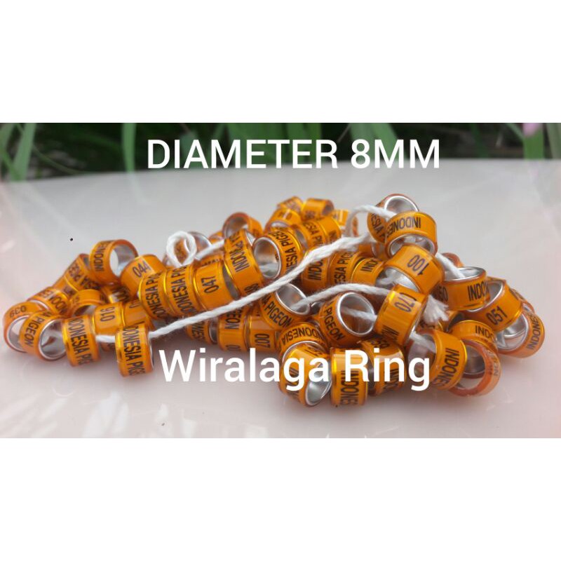 RING IMPORT MERPATI  DIAMETER 8 MM