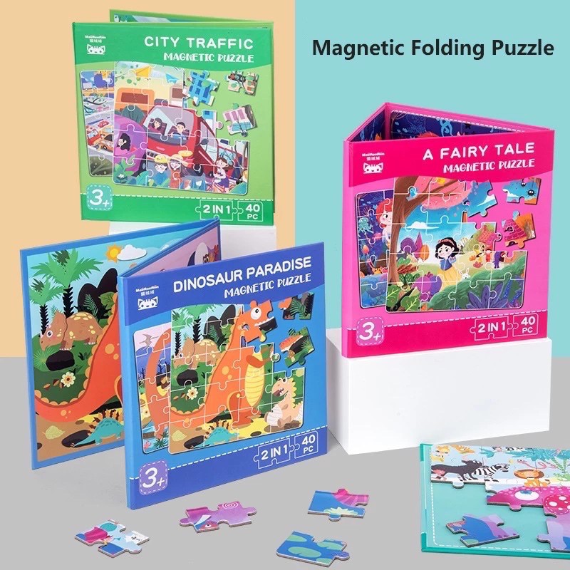 Magnetic Puzzle book