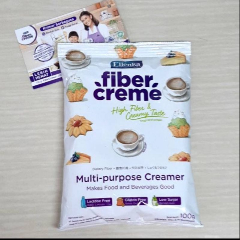 

ELLENKA FIBER CREME 100GR / CREAMER / KRIM PENGGANTI SANTAN / SUSU