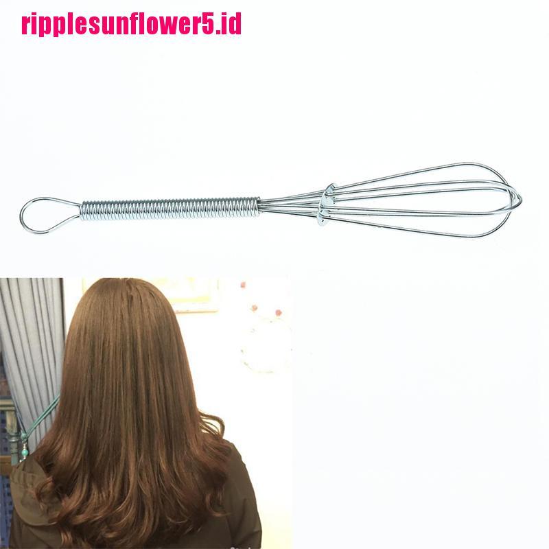 Alat Pengocok / Pengaduk Cat Rambut Bentuk Balon Bahan stainless Steel