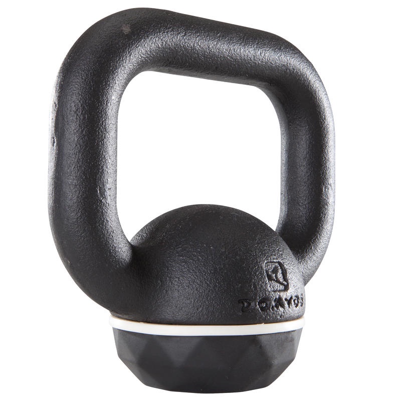DOMYOS Kettlebell Alat Angkat Beban Pilates Gym Fitess Berat 4 kg